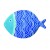 Плато риба 27х19см Sea Friends декор 1